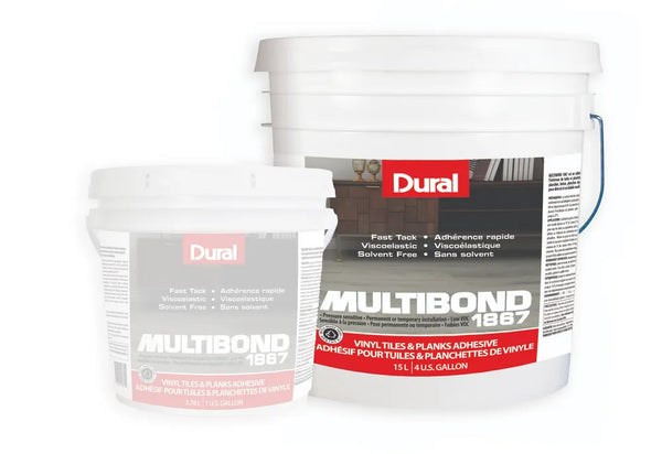 1867 Vinyl MultiBond Glue to Use, 15L (4 GAL) - 640 sqft