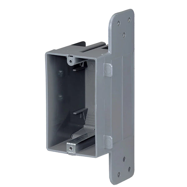 NuTek One Gang Plastic Device Box