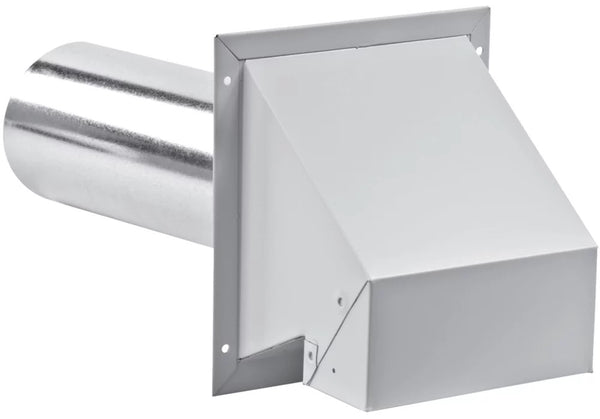Imperial 6 Inch R2 Exhaust Hood with screen - white