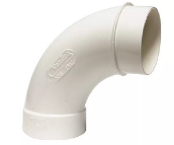 90 Degree Elbow with Spigot for Central Vacuum Connections