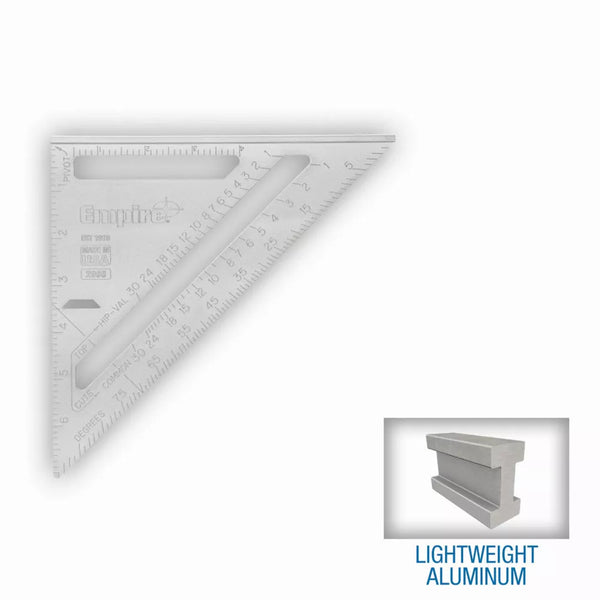 Empire 7-inch Heavy Duty Steel Rafter Sq