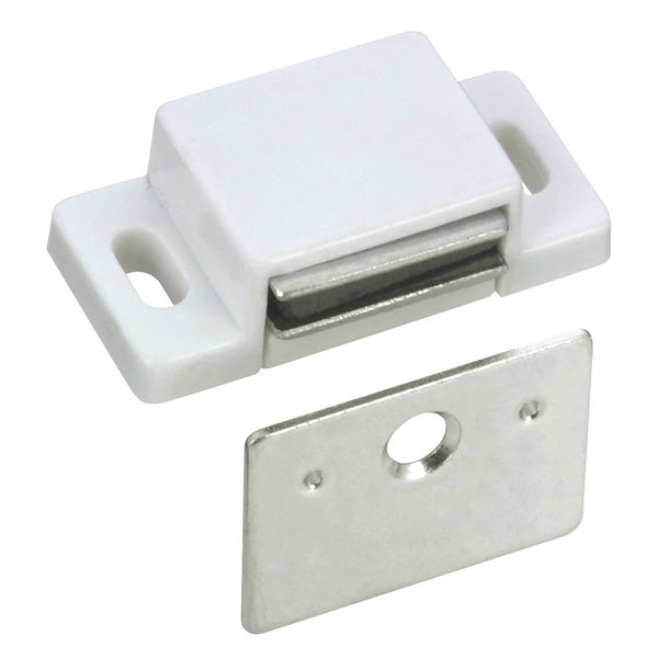 Richelieu (Pack of 10) 1 1/4 in (32 mm) Magnetic Catch, White