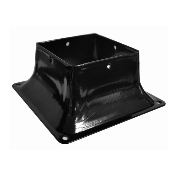 Decking Post Base 4x4 Black