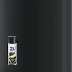 Rust-Oleum Painter's Touch 2X Ultra Cover Multi-Purpose Paint And Primer in Gloss Black, 340 G Aerosol Spray Paint