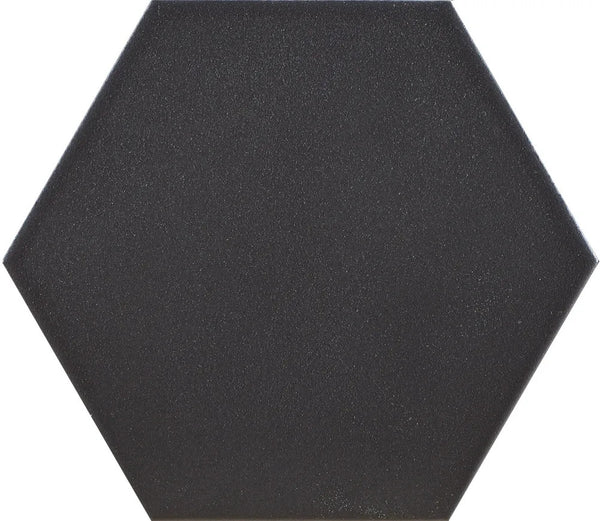 1867 GLAZED PORCELAIN 10 mm NON RECTIFIED(8 X 9 ~ 203.2 X 228.6mm), BLACK, Coverage/Box - 9.05 sqft, PEI 2
