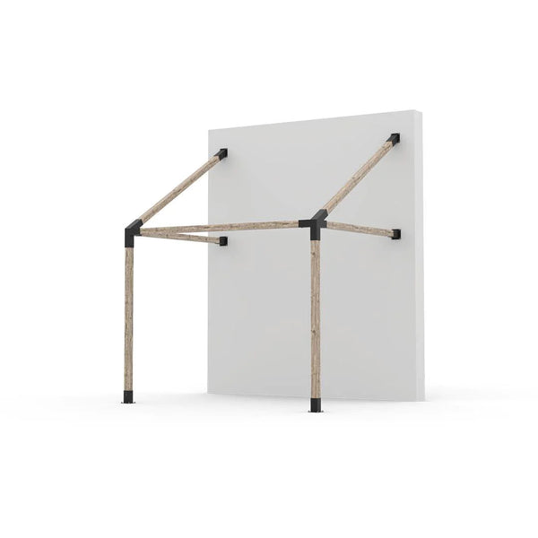 Toja Grid GRID 30 Single Wall Mount Pergola Kit for 4x4 Wood Posts