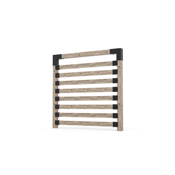 Toja Grid Single Garden Privacy Wall Kit for 6x6 Wood Posts