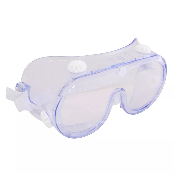 Workhorse Indirect Ventilation Clear Safety Goggles Dispenser Box