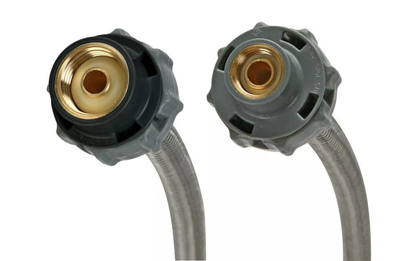 Fluidmaster Click Seal 3/8 inch x 1/2 inch x 16 inch Faucet Connector