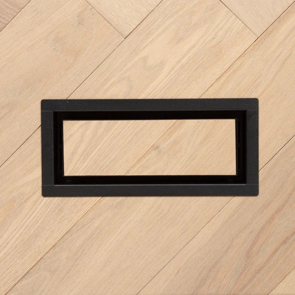 Fittes Lite Vent Cover - Black - 2” x 12”