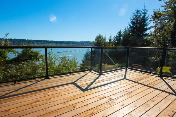 66-inch Tempered Glass Railing Panel