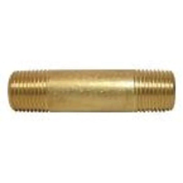 Sioux Chief 1/2 inch x 2 inch Lead-Free Brass Pipe Nipple