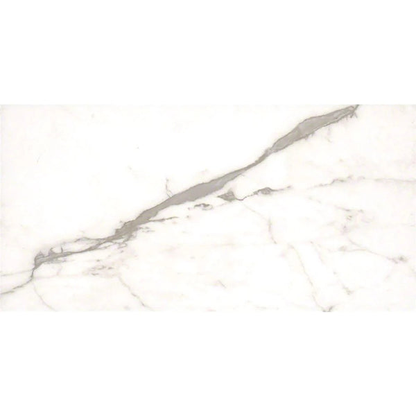 MSI Stone ULC White Vena 12 in. x 24 in. Glazed Ceramic Floor and Wall Tile