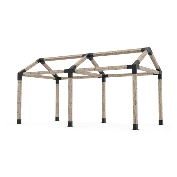 Toja Grid GRID 30 Double Pergola Kit for 6x6 Wood Posts