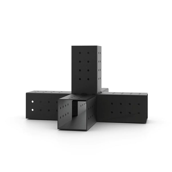 Toja Grid QUINT 5 Arm Pergola Structure Extension Bracket with SOLO for 4x4 Wood Posts