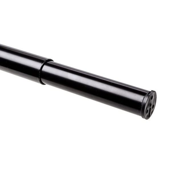 Everbilt 48 In. - 72 In. Heavy Duty Adjustable Black Closet Rod