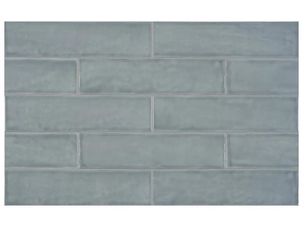 Anatolia 3 x 12 in (7.5 x 30 cm) Teramoda Glossy Pressed Glazed Ceramic, STERLING