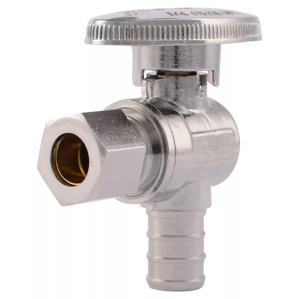SharkBite 1/2 inch PEX x 3/8 inch OD Compression Angle Stop