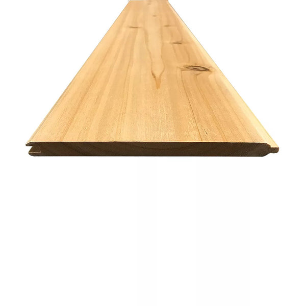 Alexandria Moulding Cedar V-Grooved Paneling ½-Inch x 5-1/4-Inch x 96-Inch (4-Pack)