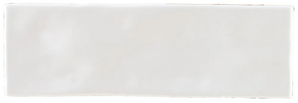 1867 GLAZED PORCELAIN 9.5 mm NON RECTIFIED(2.5 X 8 ~ 50.8mm X 203.2mm), WHITE, Coverage/Box - 3.76 sqft, PEI 2