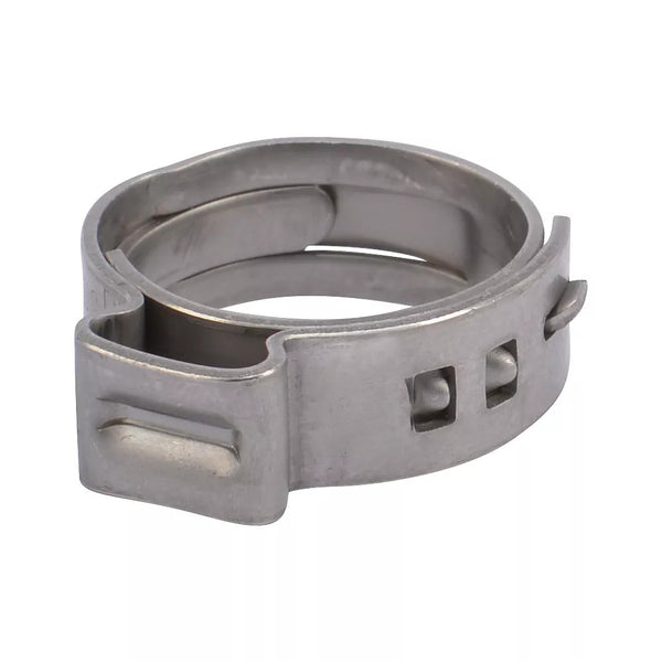 SharkBite 1/2 inch Stainless Steel PEX Clamp Ring (10-Pack)
