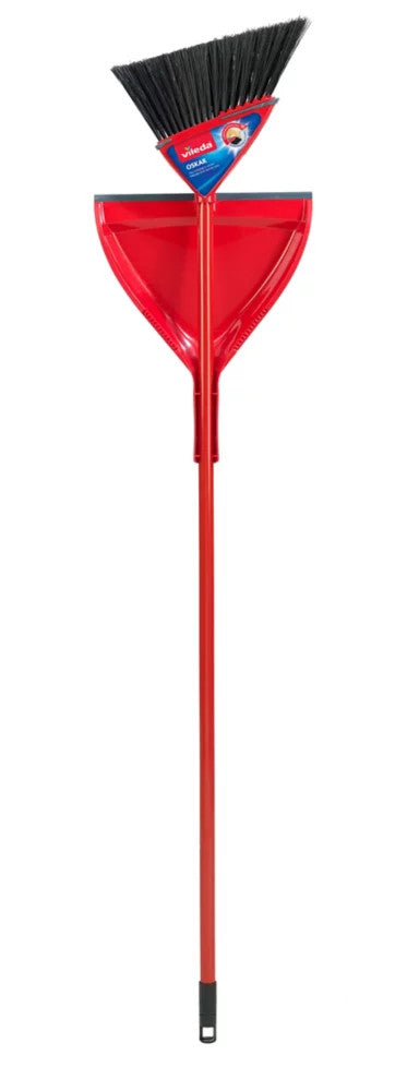 Oskar Broom with Dustpan