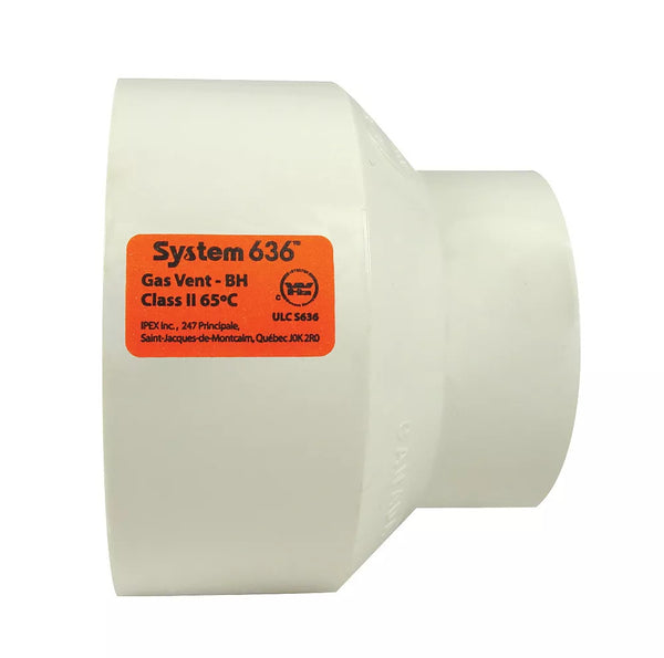 IPEX HomeRite Products PVC-FGV COUPLING 2 inchesx3 inches H - System 636