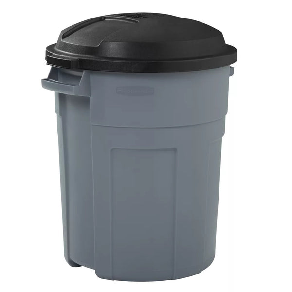 Rubbermaid Roughneck 75.5 L (20 Gallon) Animal Resistant Outdoor Trash/Garbage Can/Bin