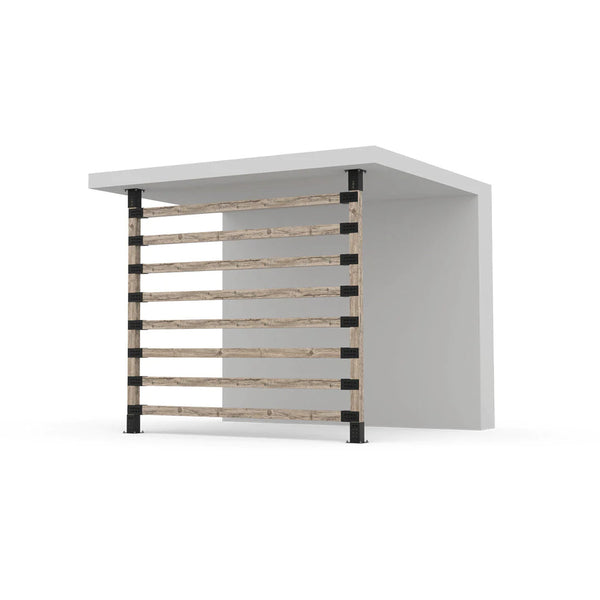 Toja Grid Single Privacy Wall Kit for 4x4 Wood Posts