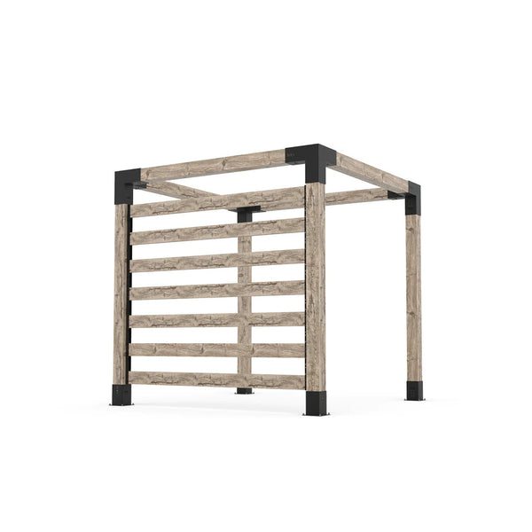 Toja Grid Any Size Pergola Kit with U Channels for 6x6 Wood Posts