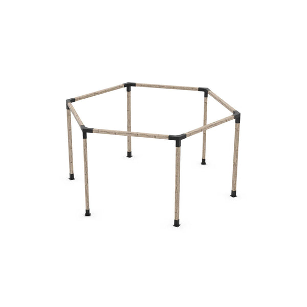 Toja Grid Any Size Hexagonal Kit for 4x4 Wood Posts