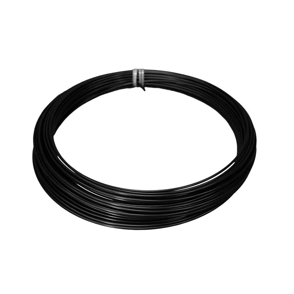 Peak Products 100 ft. 14-Gauge Steel Chain Link Fencing Steel Bottom Bracing Wire in Black