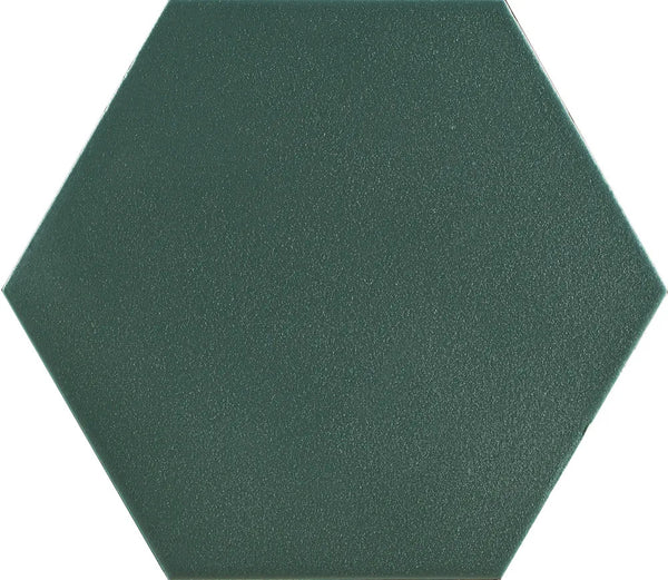 1867 GLAZED PORCELAIN 10 mm NON RECTIFIED(8 X 9 ~ 203.2 X 228.6mm), GREEN, Coverage/Box - 9.05 sqft, PEI 2
