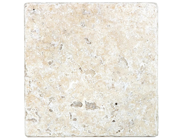 Anatolia 6 x 6 in (15 x 15 cm) Noce Tumbled Travertine