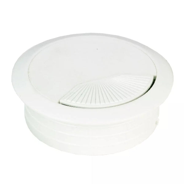 Round Wire Grommet - White