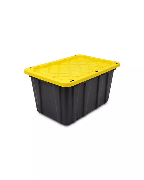 HDX 102L Strong Box Tote in Black/Yellow