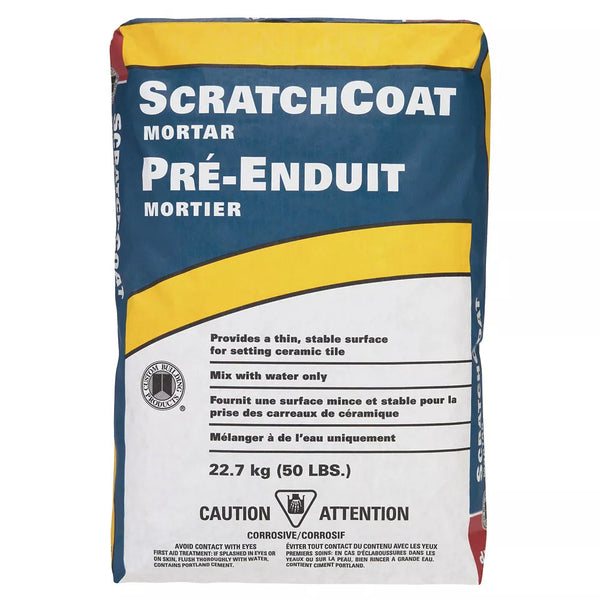 ScratchCoat Mortar Grey - 50 lbs