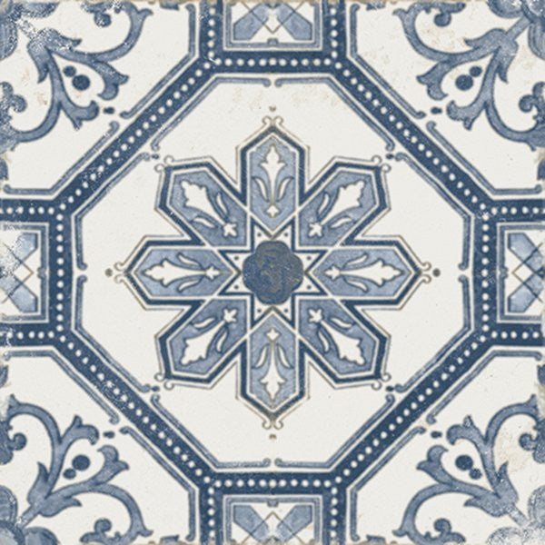 Centura Vintage 8X8 inch Docoro 8  Glazed Wall or Floor Tile