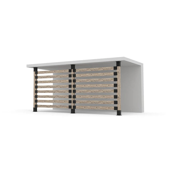 Toja Grid Double Privacy Wall Kit for 6x6 Wood Posts