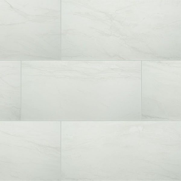 MSI Floor Tiles Durban White-Cool Matte 12